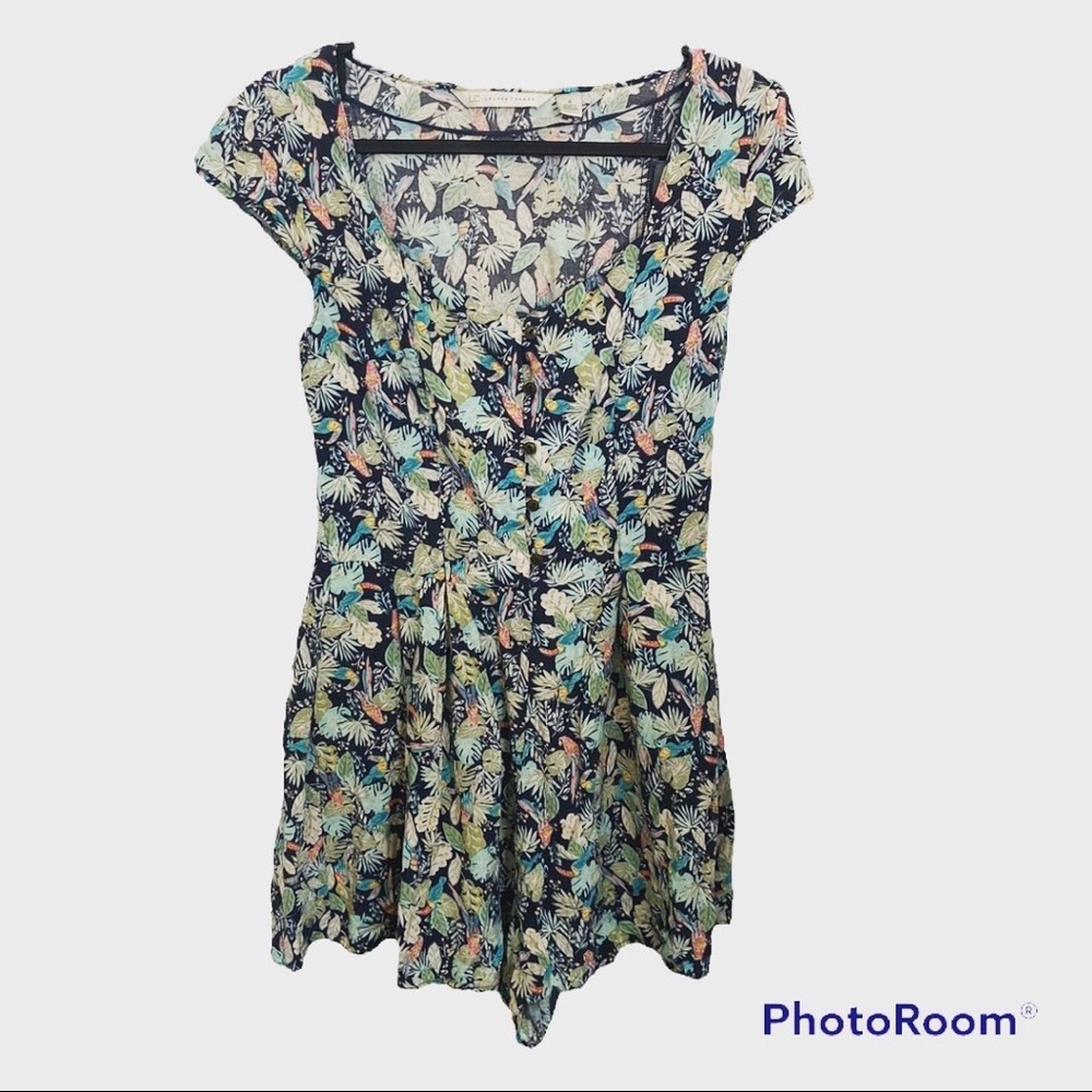 Floral Printed Romper